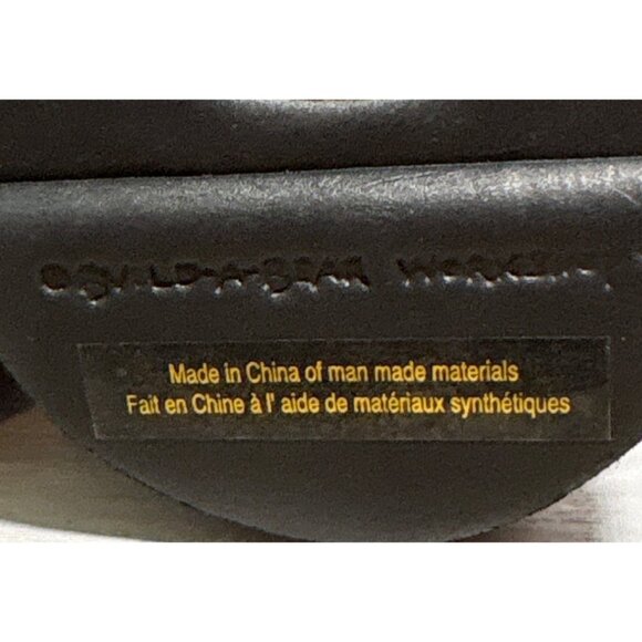 Build a Bear Faux Leather Cowboy Boots Embroidered Design Hook-And-Loop Closure - Picture 9 of 10